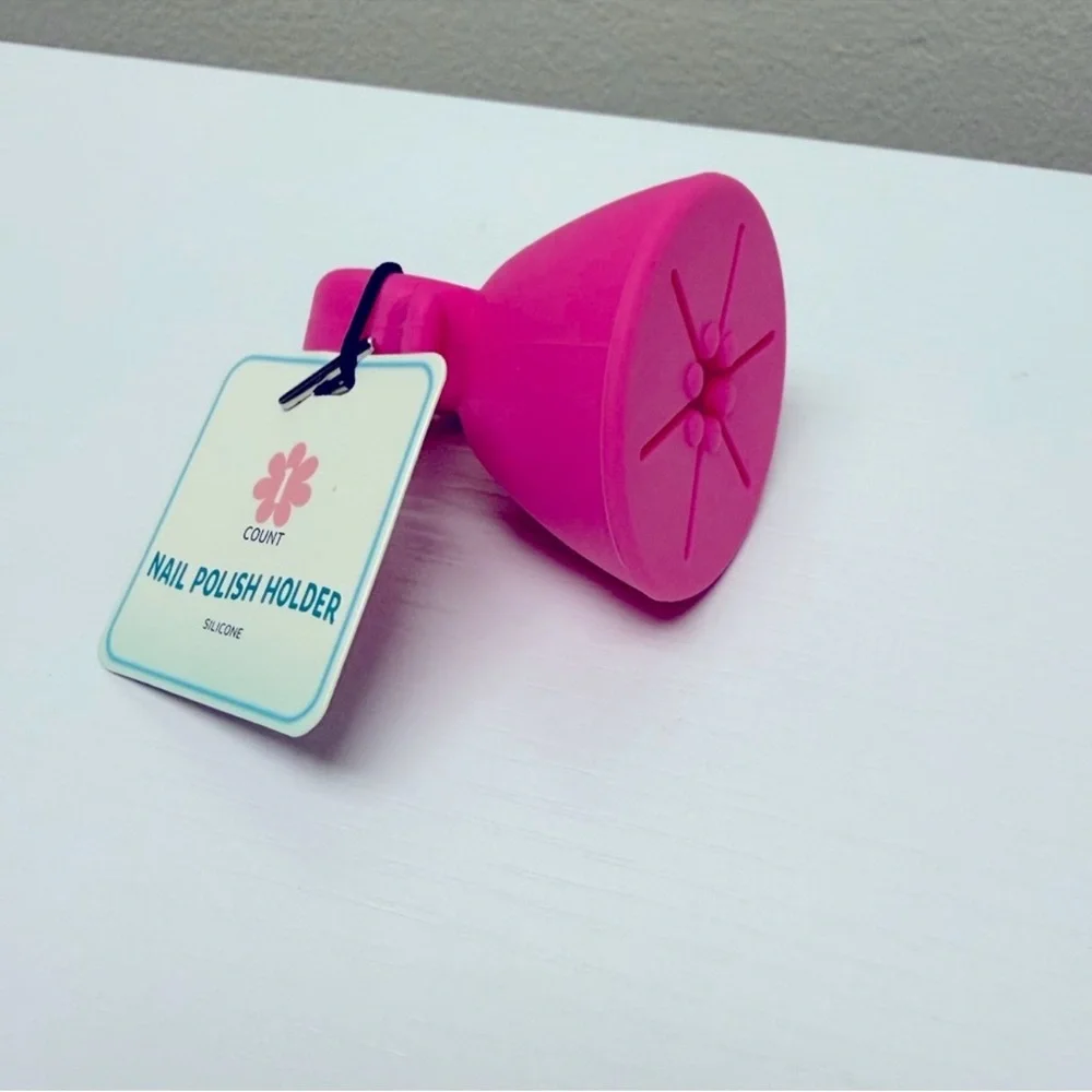 3 for $15 SALE Pink Nail Drying Station Bundle w/ polish holder from Target